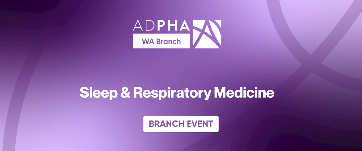 WA Branch | Sleep & Respiratory Medicine 